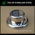 square handrail floor flange